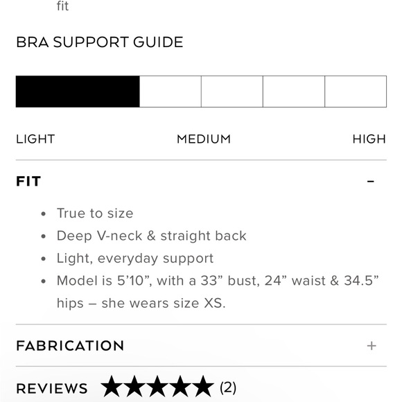 NWT Alo Yoga Cashmere Jet Set Bra, Size M - Picture 4 of 6